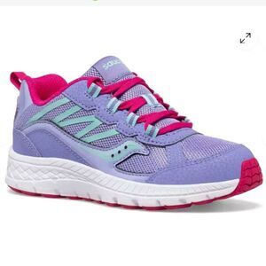 Saucony sneakers 7.5 dash running shoes athletic trainers new 6.5 big girls kids